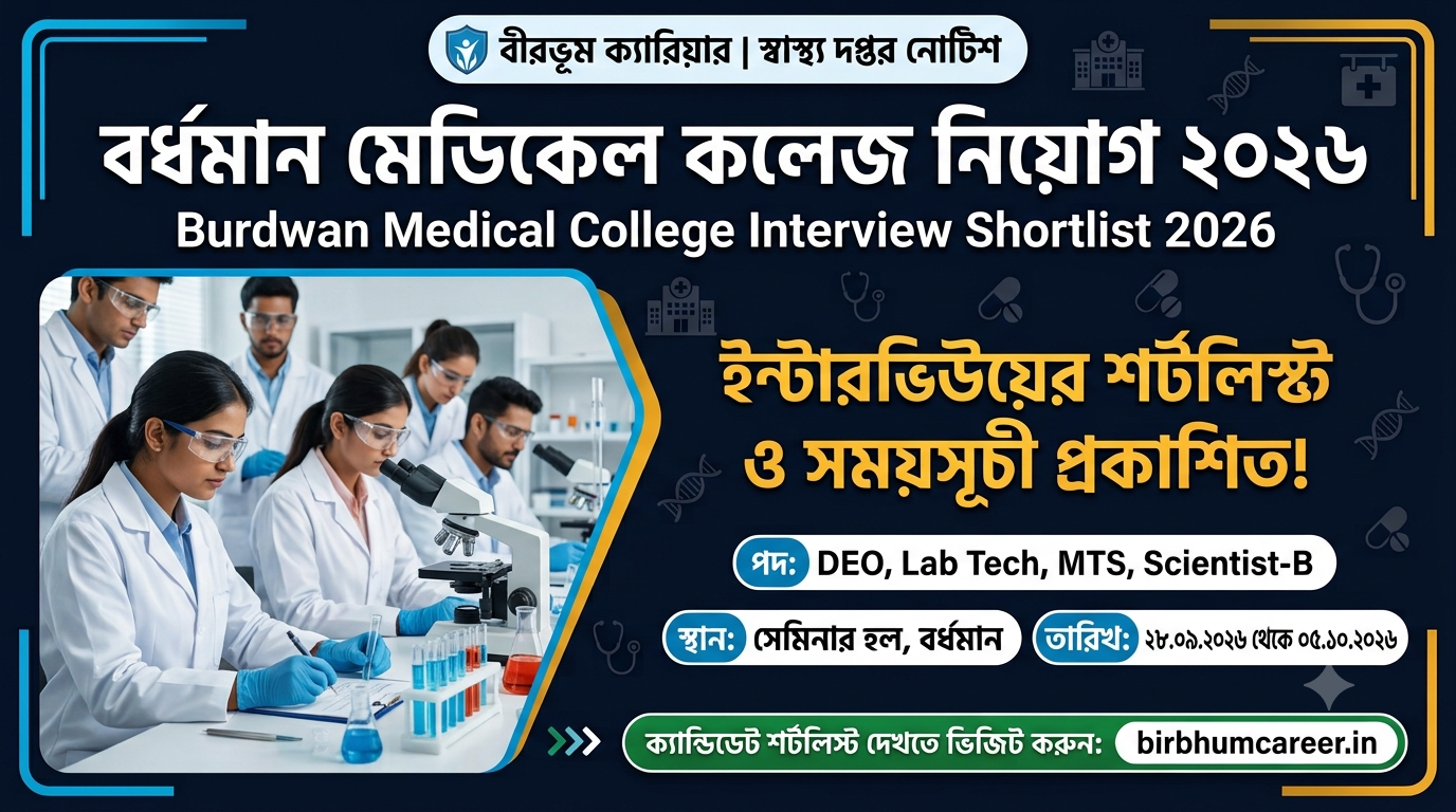 burdwan-medical-college-recruitment-2026-interview-shortlist